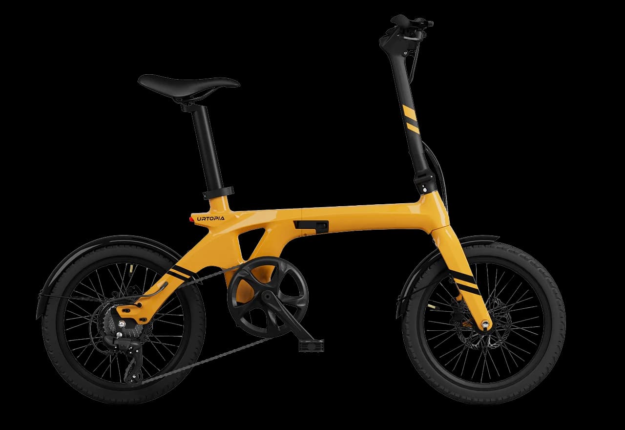 Carbon Fold 1 in Saffron Yellow